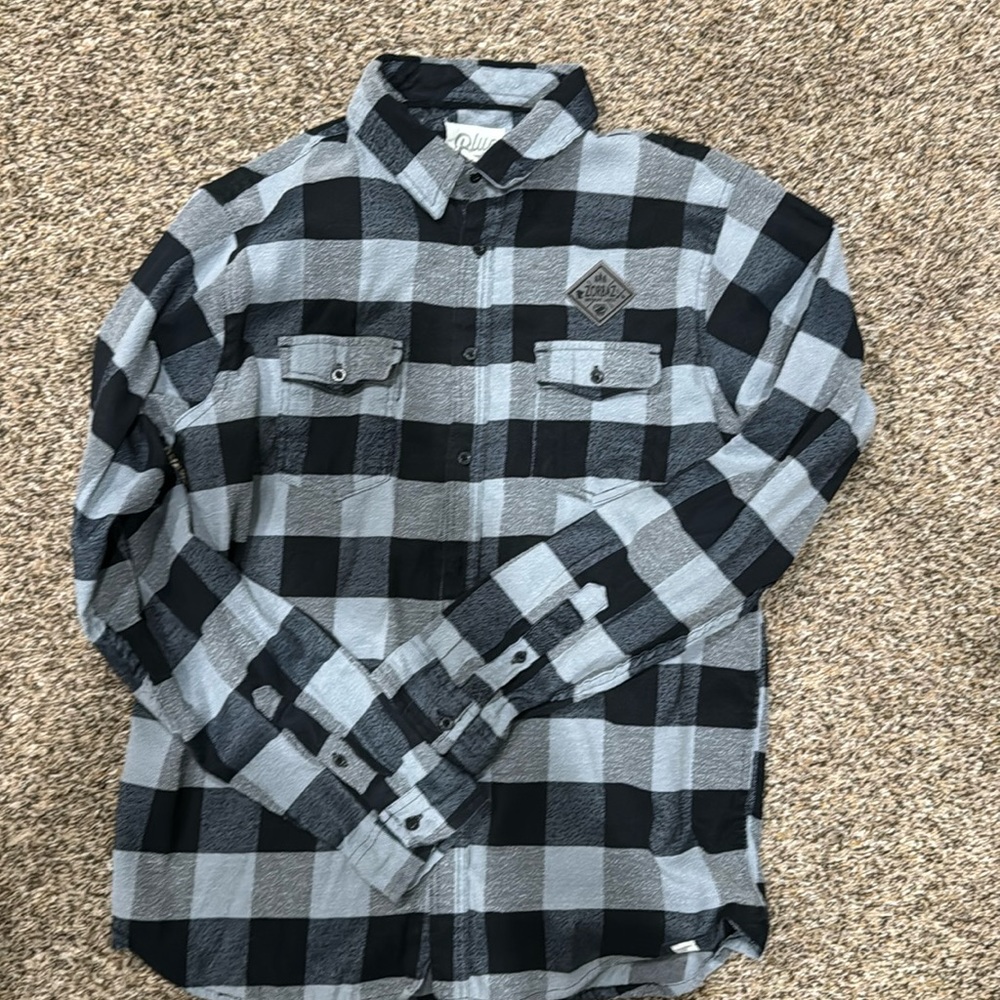 Zorbaz XL black/gray flannel